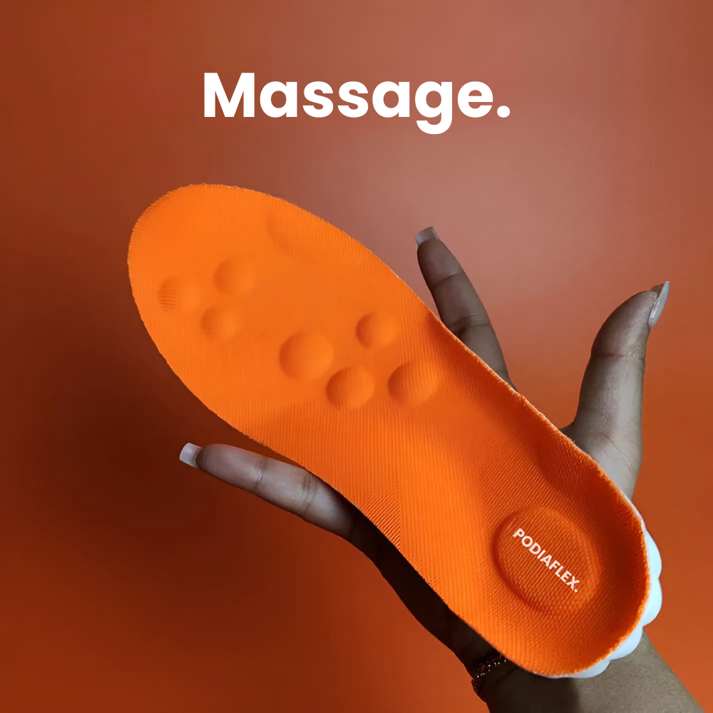 PodiaFlex™ - Semelles de massage orthopédiques