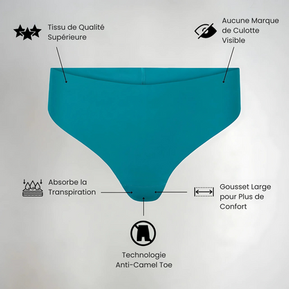 String Taille Haute Invisible - Anti Camel Toe