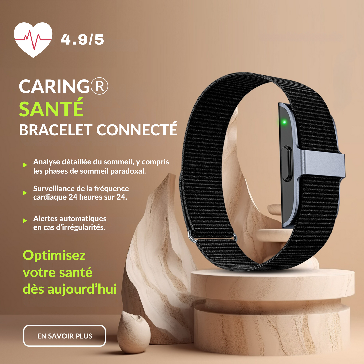 Caring™ - Bracelet Santé Magique