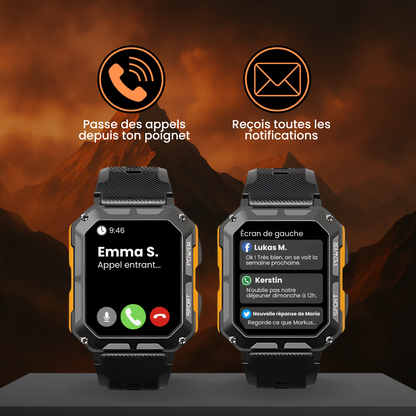 AegisX - La Montre Connectée Incassable (14 jours d'autonomie!)