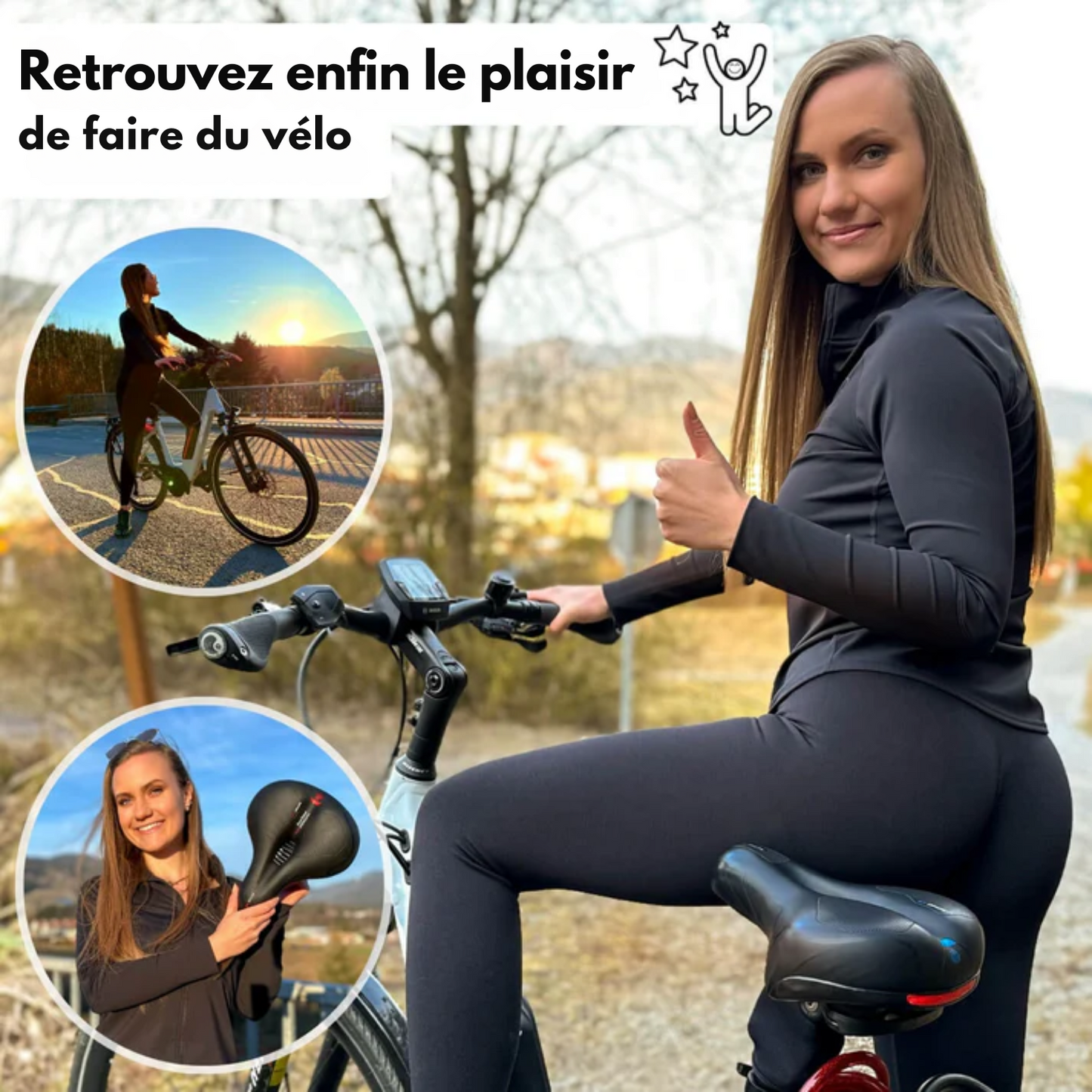 CloudPro™ - La selle de vélo au confort ultime